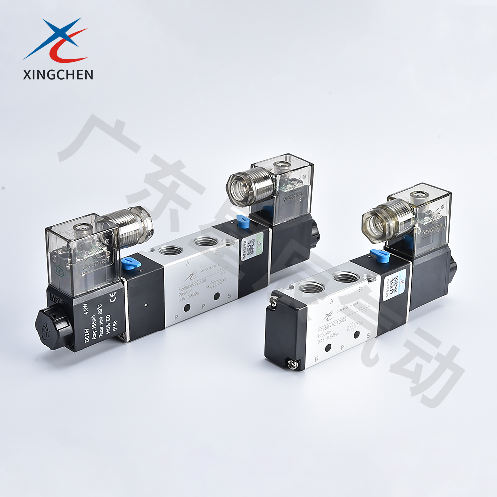 電磁閥(五口二位、五口三位)4V200系列