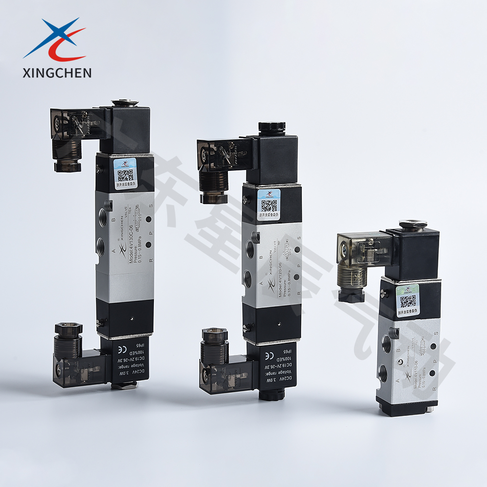 電磁閥(五口二位、五口三位)4V100系列